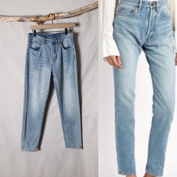 Blank NYC Denim - BLANK NYC Tapered High Rise Mom Jeans Light